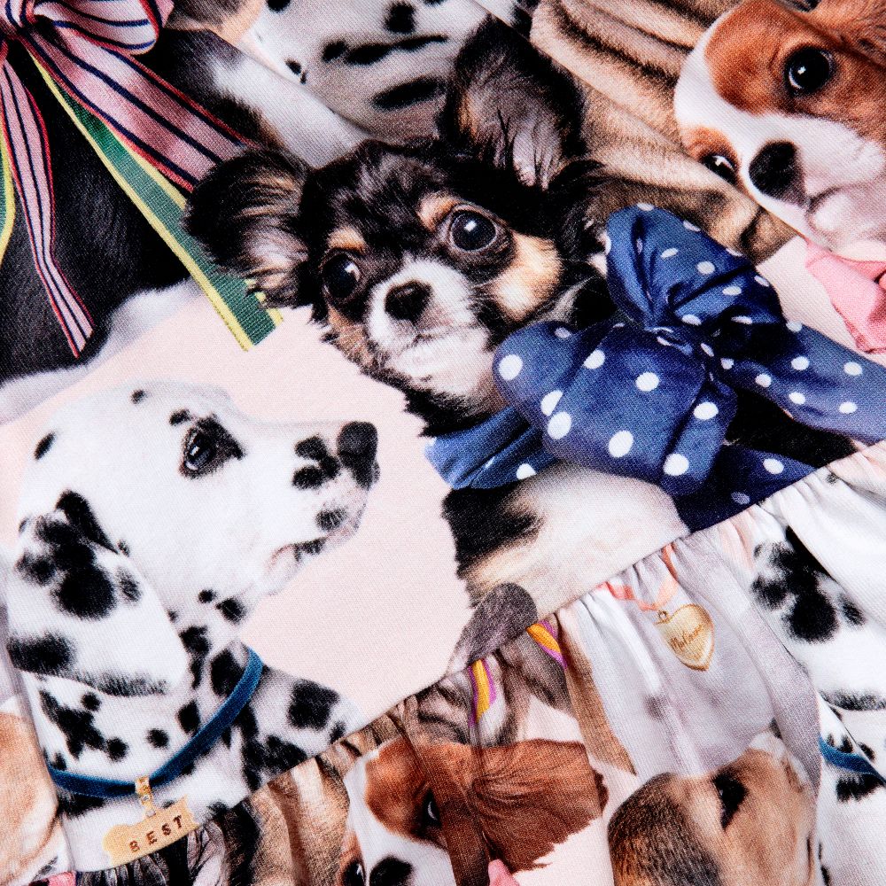 Molo-Organic Cotton Jersey Dress | Childrensalon Outlet