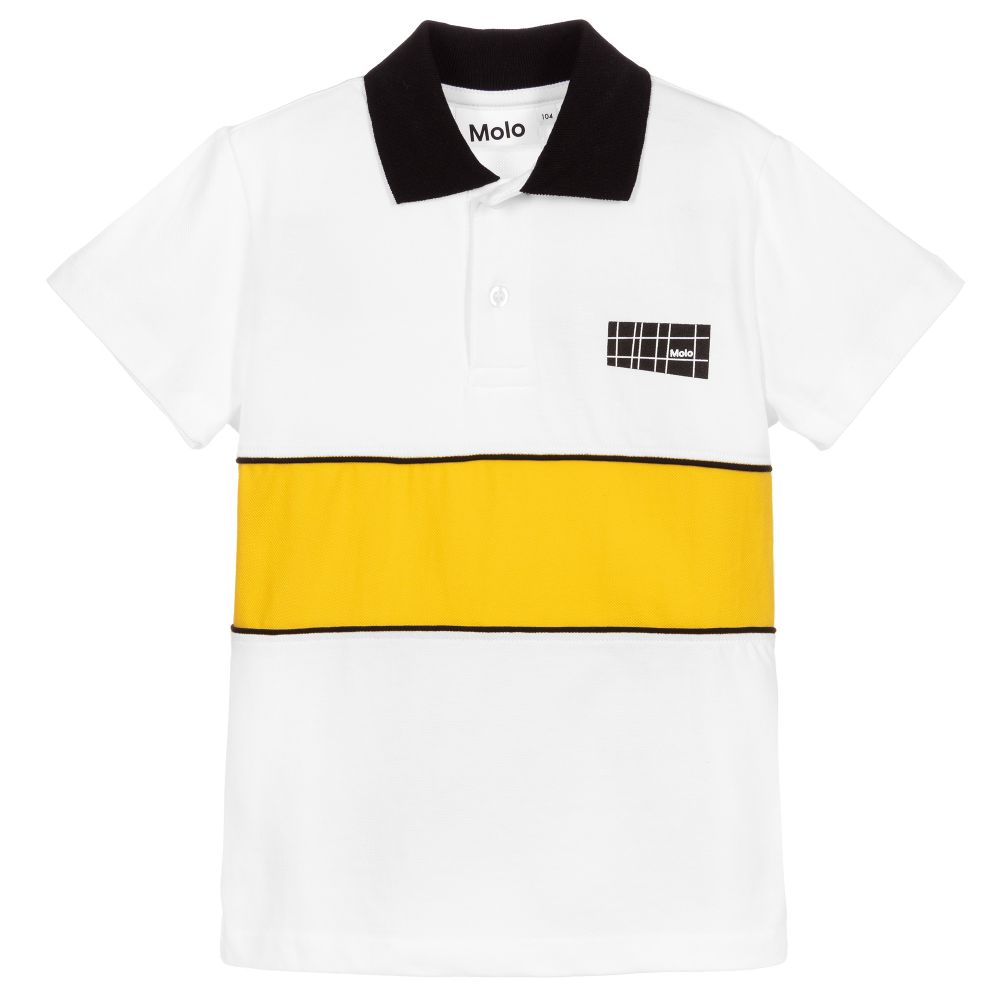 Molo - Organic Cotton Polo Shirt | Childrensalon