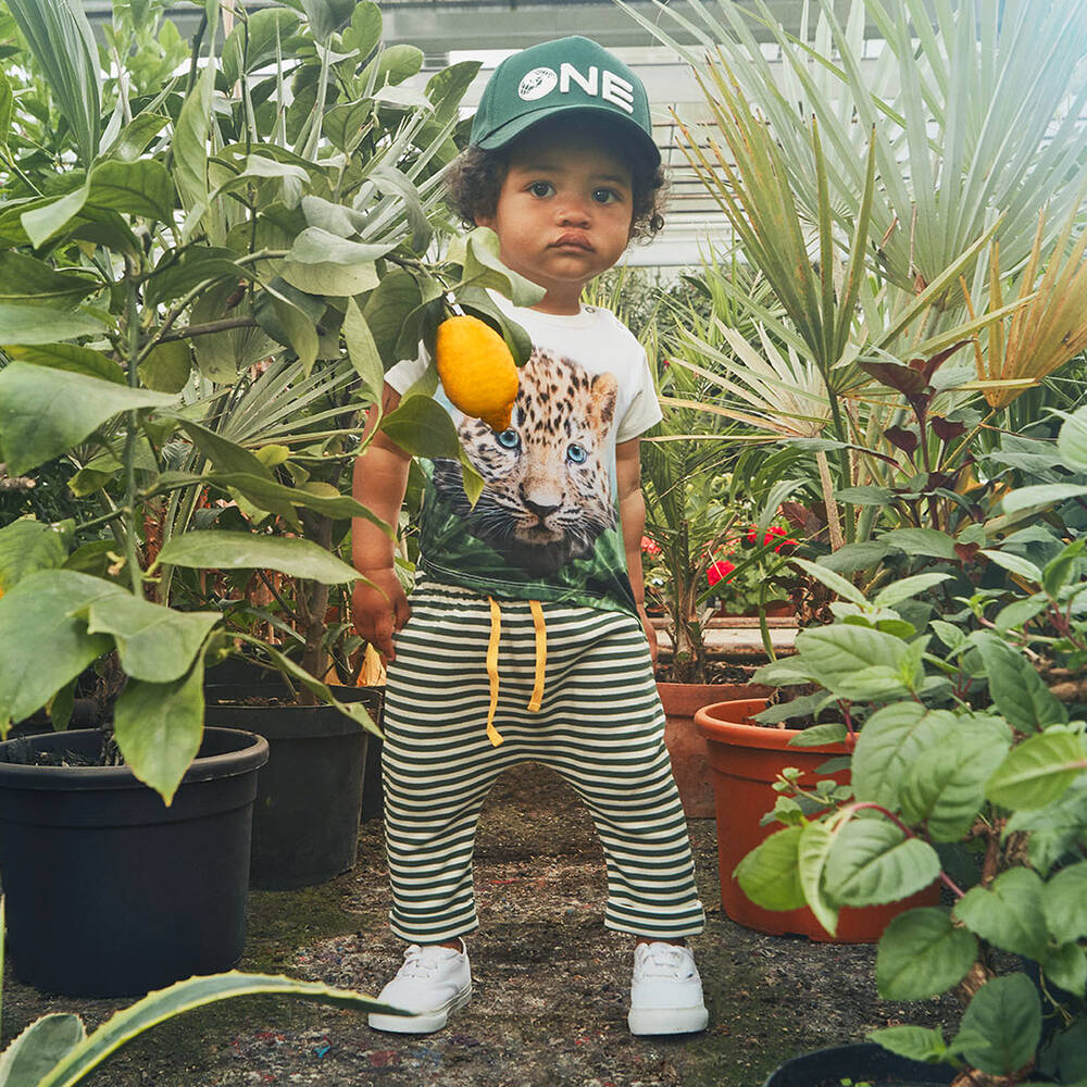 Molo - Organic Cotton Tiger T-Shirt | Childrensalon Outlet