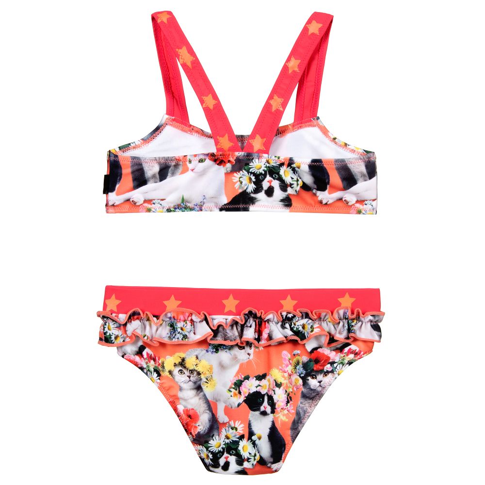 مولو-مايّو بيكيني لون زهري وبرتقالي +UPF50 | Childrensalon Outlet