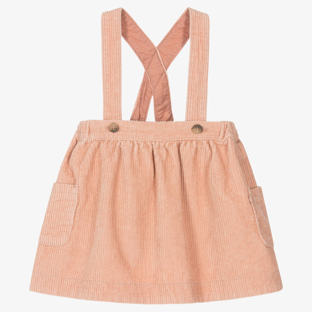 Molo - Pink Cotton Corduroy Skirt | Childrensalon