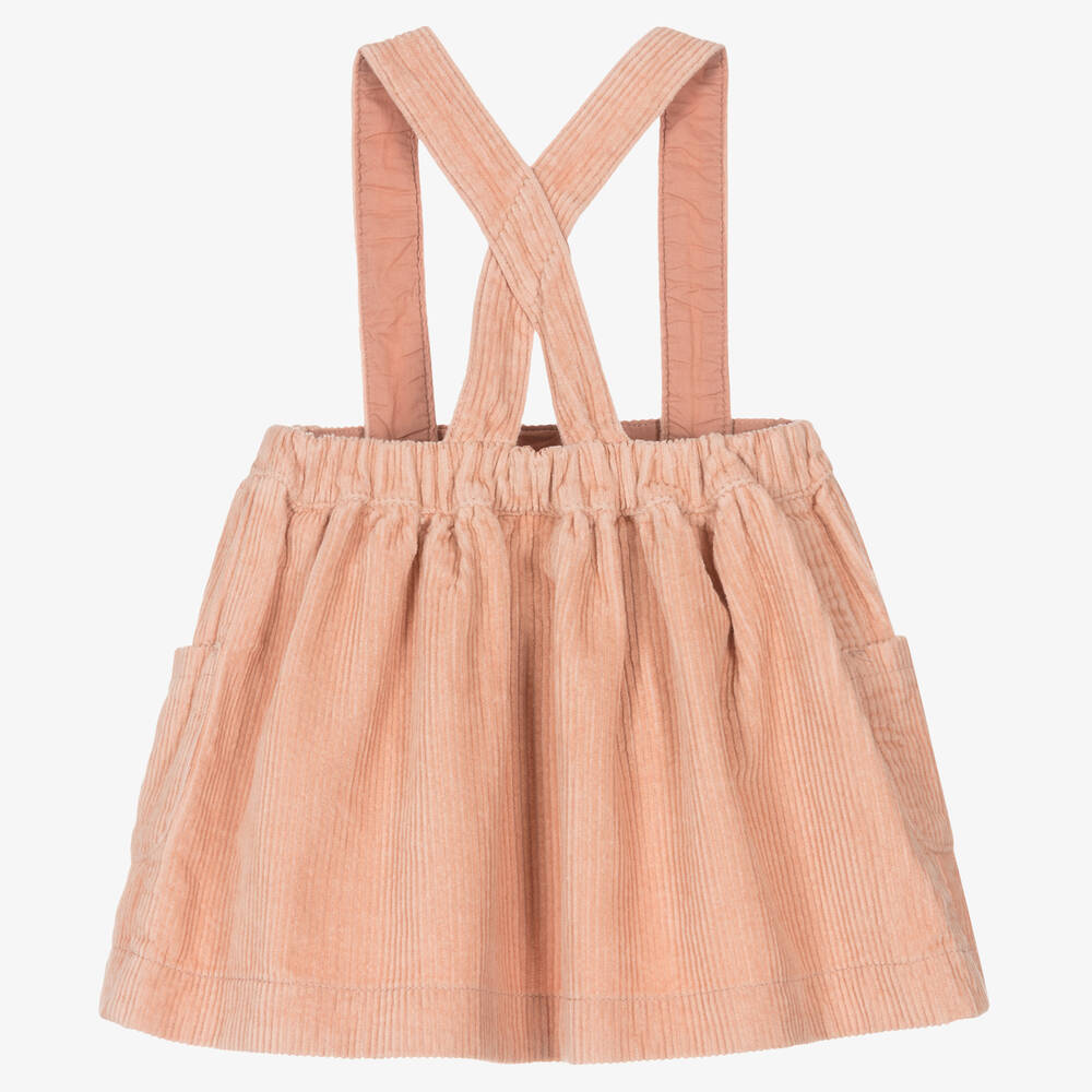 Molo-Pink Cotton Corduroy Skirt | Childrensalon Outlet
