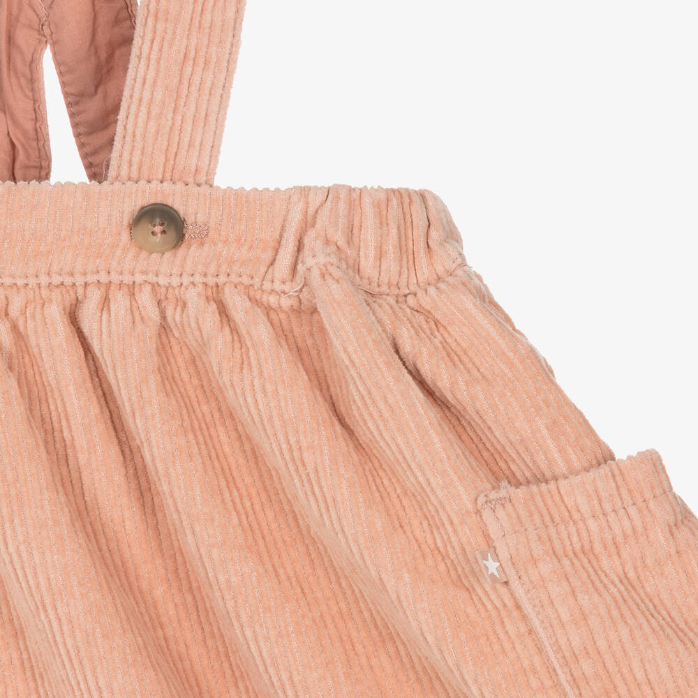 Molo-Pink Cotton Corduroy Skirt | Childrensalon Outlet