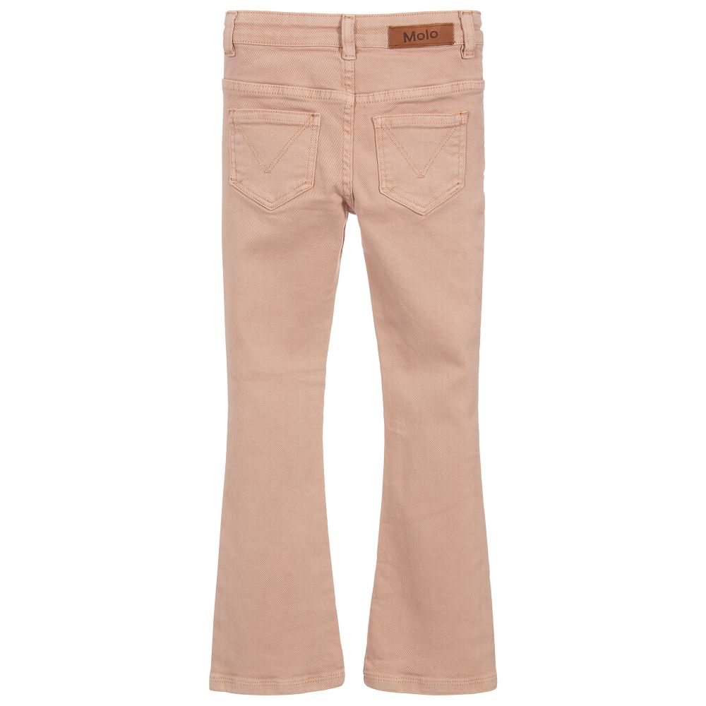 Molo-Pink Flared Slim-Fit Jeans | Childrensalon Outlet