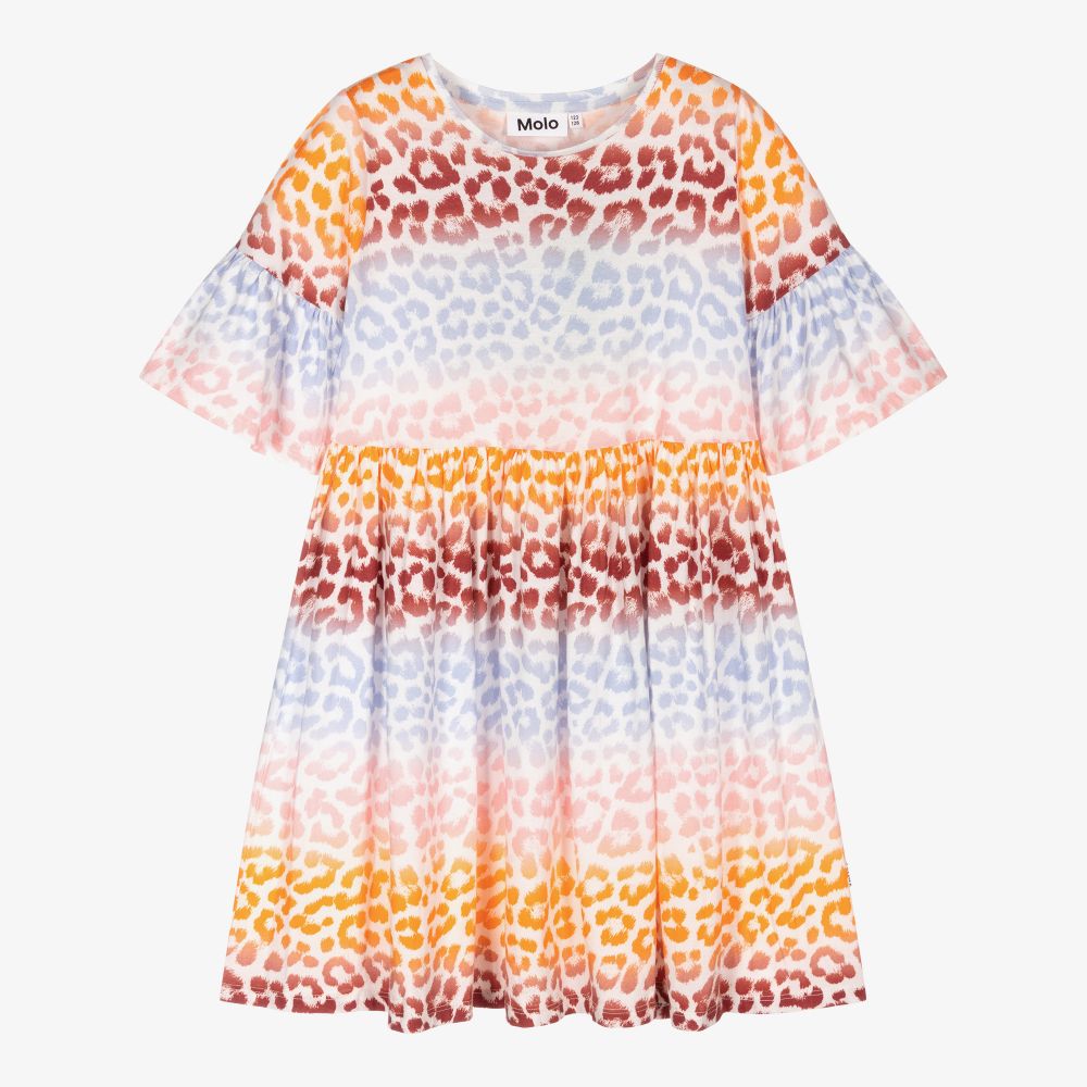 Molo - Rosa Kleid aus Biobaumwolle | Childrensalon