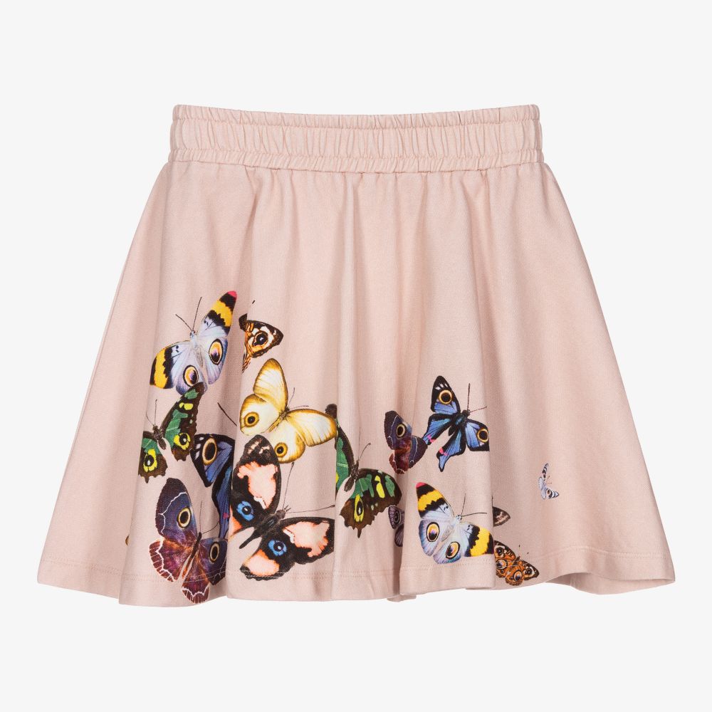 Molo - Pink Organic Cotton Skirt | Childrensalon