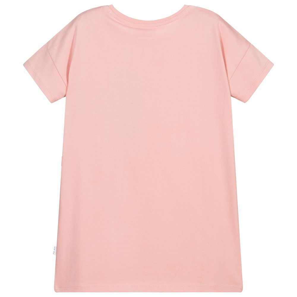 Molo-Розовая футболка из органического хлопка | Childrensalon Outlet