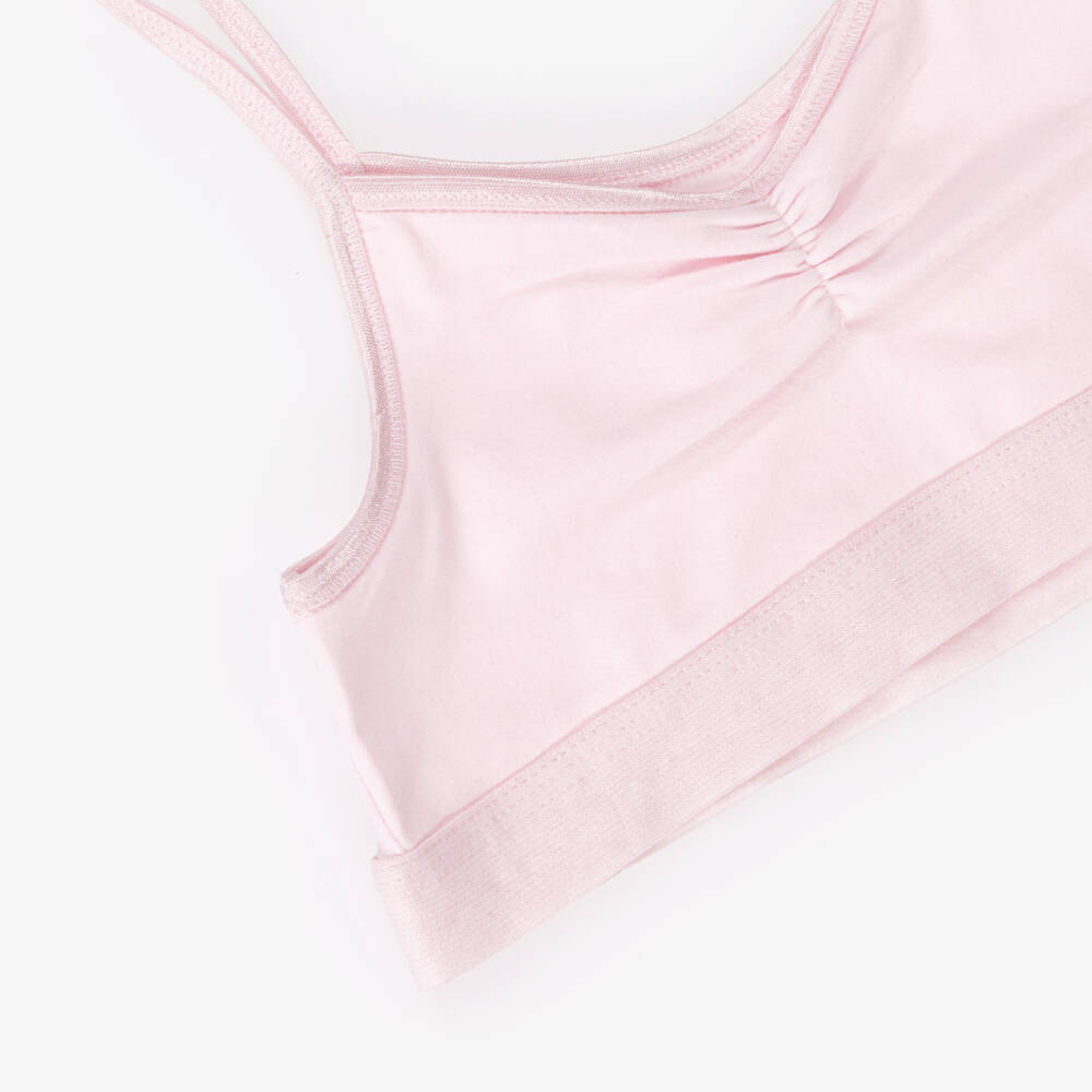 Molo-Pink Ruched Girls Intimate Set | Childrensalon Outlet