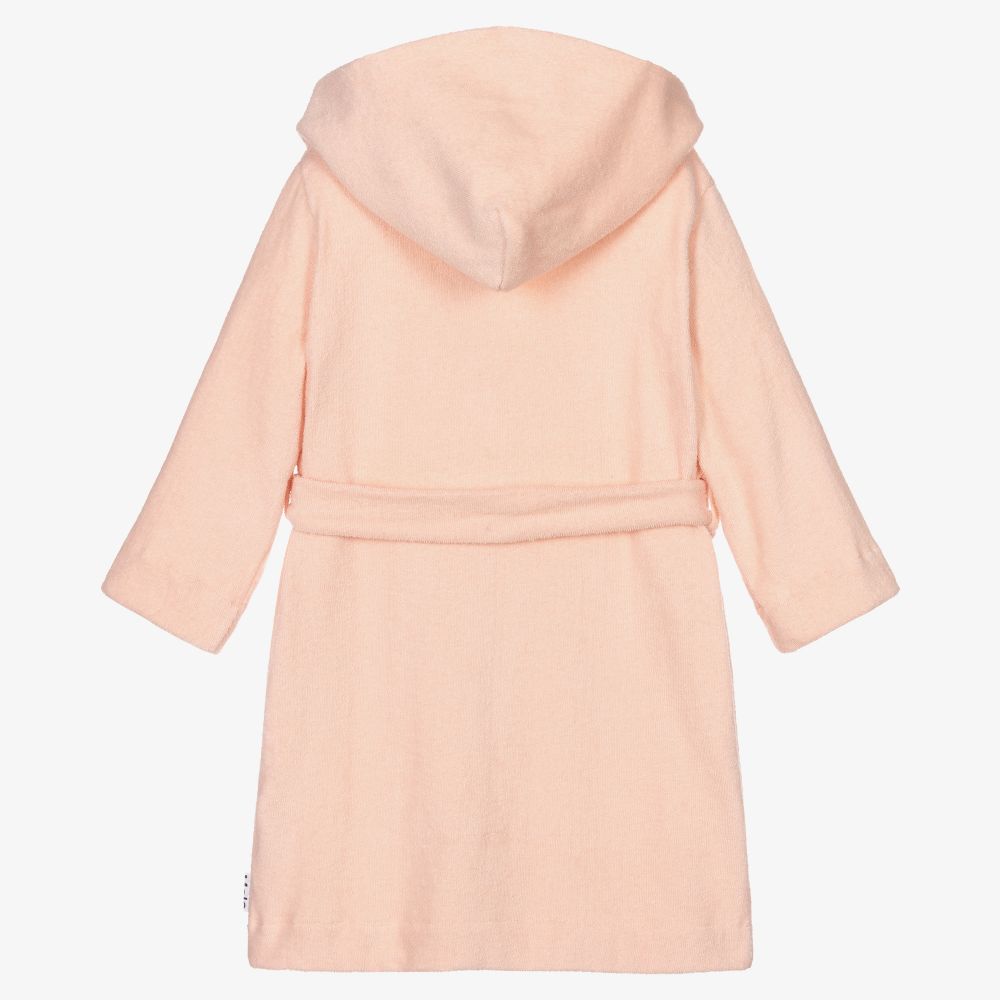 Molo Pink Towelling Dressing Gown Childrensalon Outlet