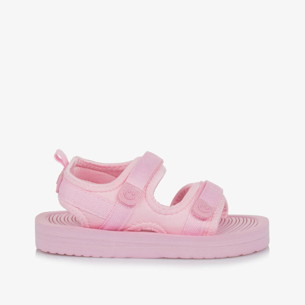 Molo-Розовые сандалии на липучке для девочек | Childrensalon Outlet