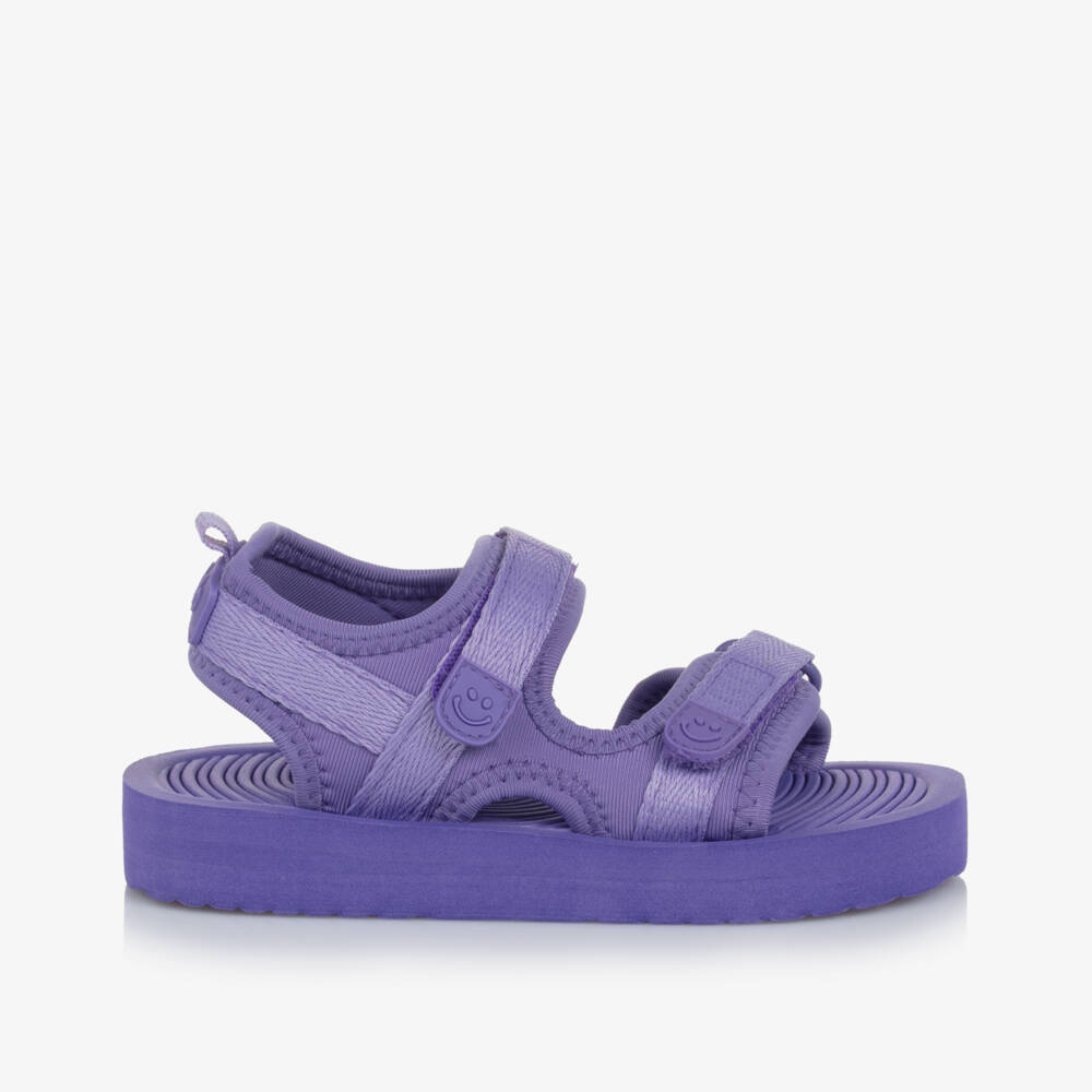 Molo-Сандалии с фиолетовыми ремешками из пены для девочек | Childrensalon Outlet