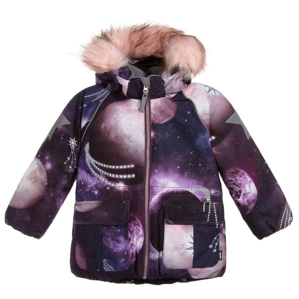 Molo - Purple Waterproof Ski Jacket | Childrensalon