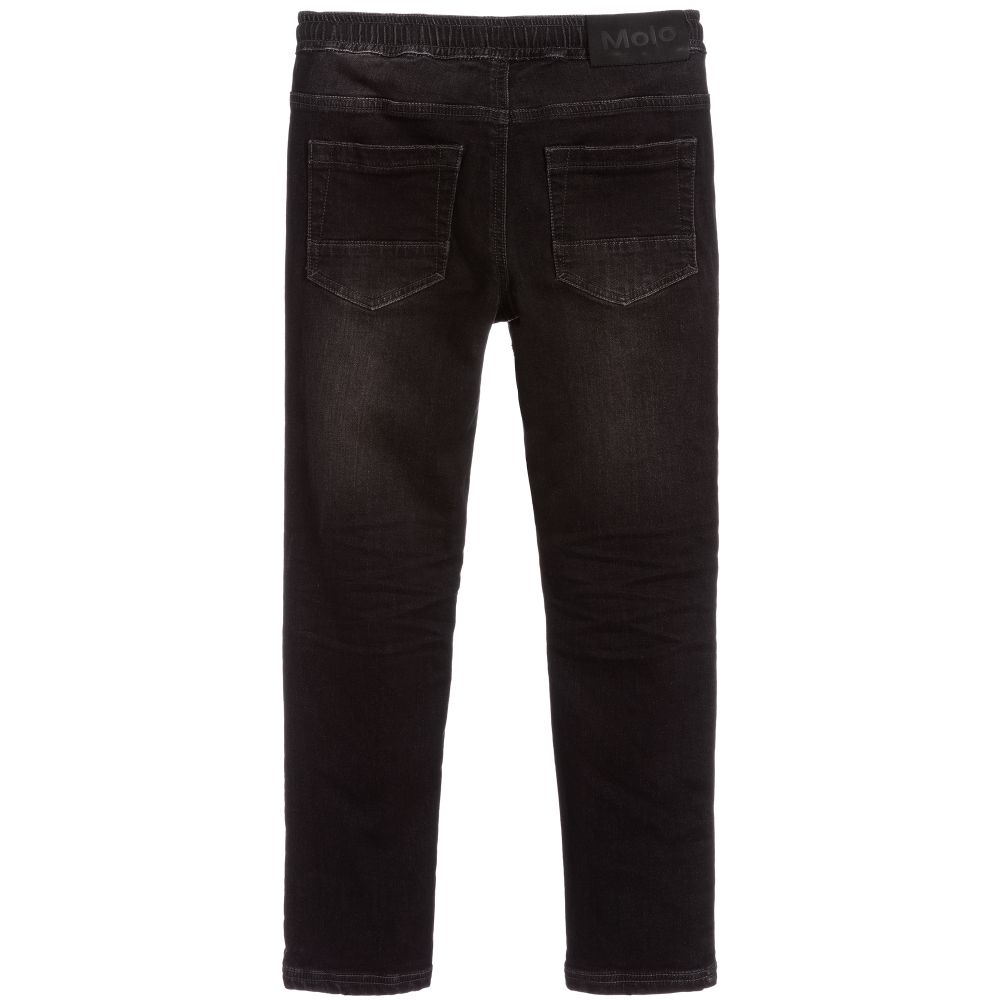 Molo-Regular Fit Grey Denim Jeans | Childrensalon Outlet