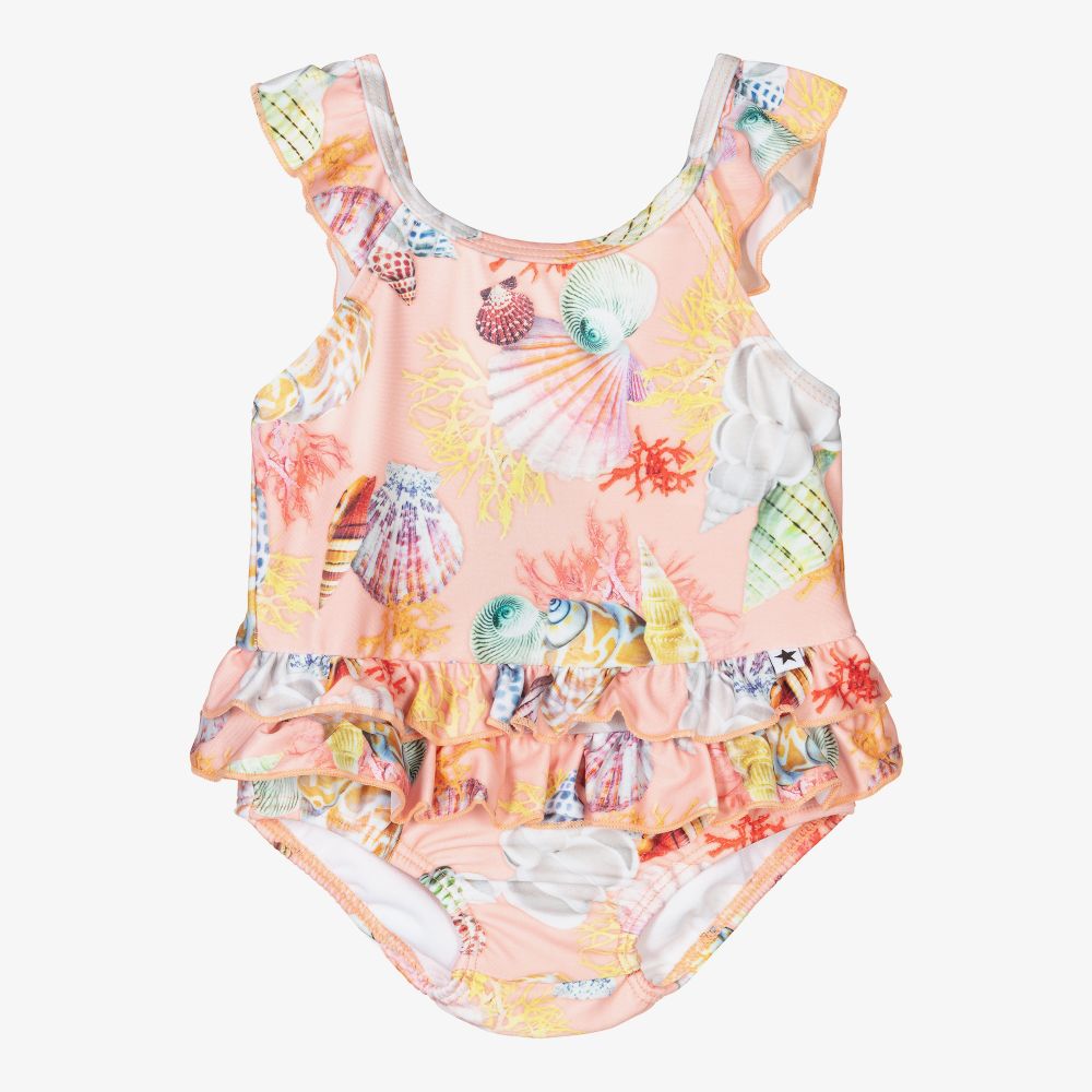 Molo - Maillot de bain rose (UPF 50+) | Childrensalon