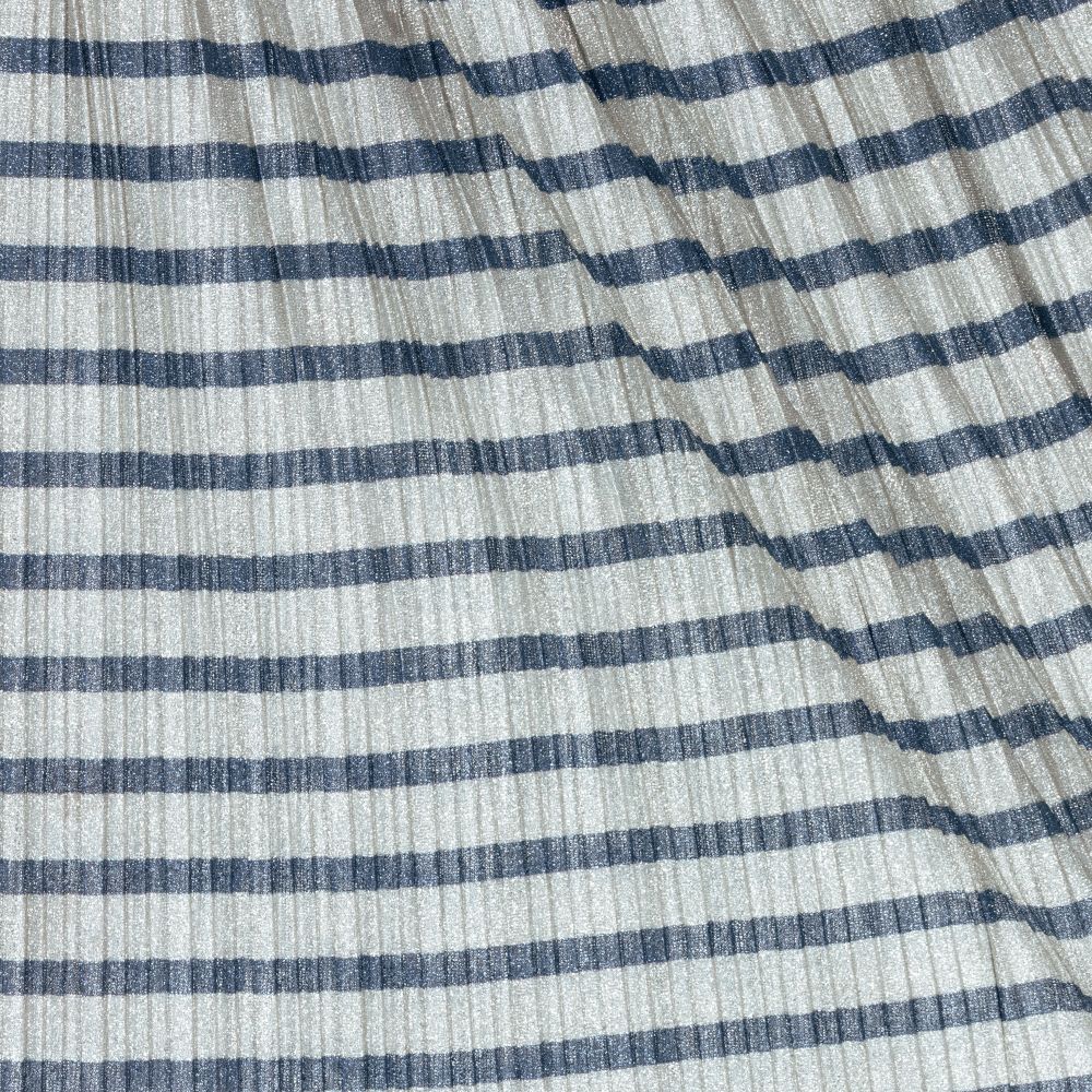 Molo-Silver & Blue Lurex Skirt | Childrensalon Outlet