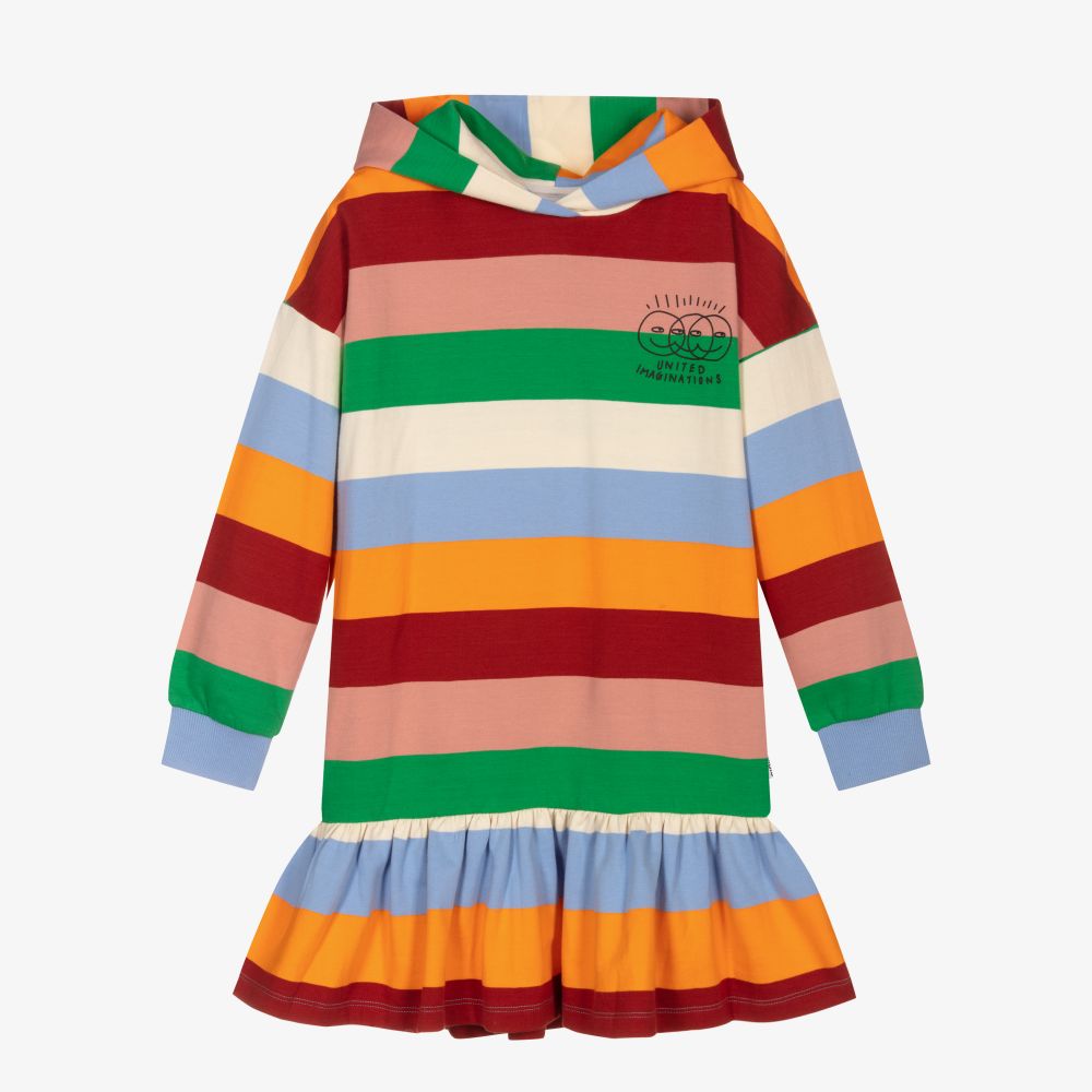 Molo - Robe rayée en jersey de coton | Childrensalon