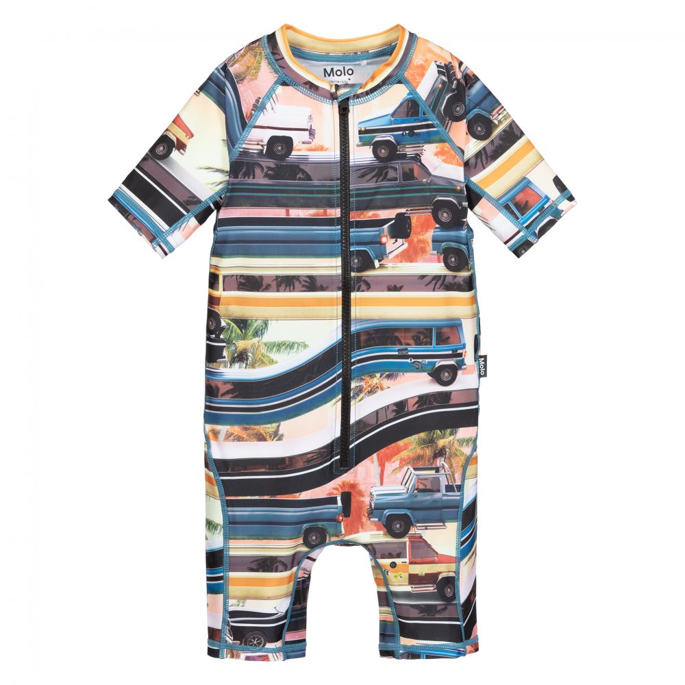 Molo-Sun Protective Onesie (UPF50+) | Childrensalon Outlet