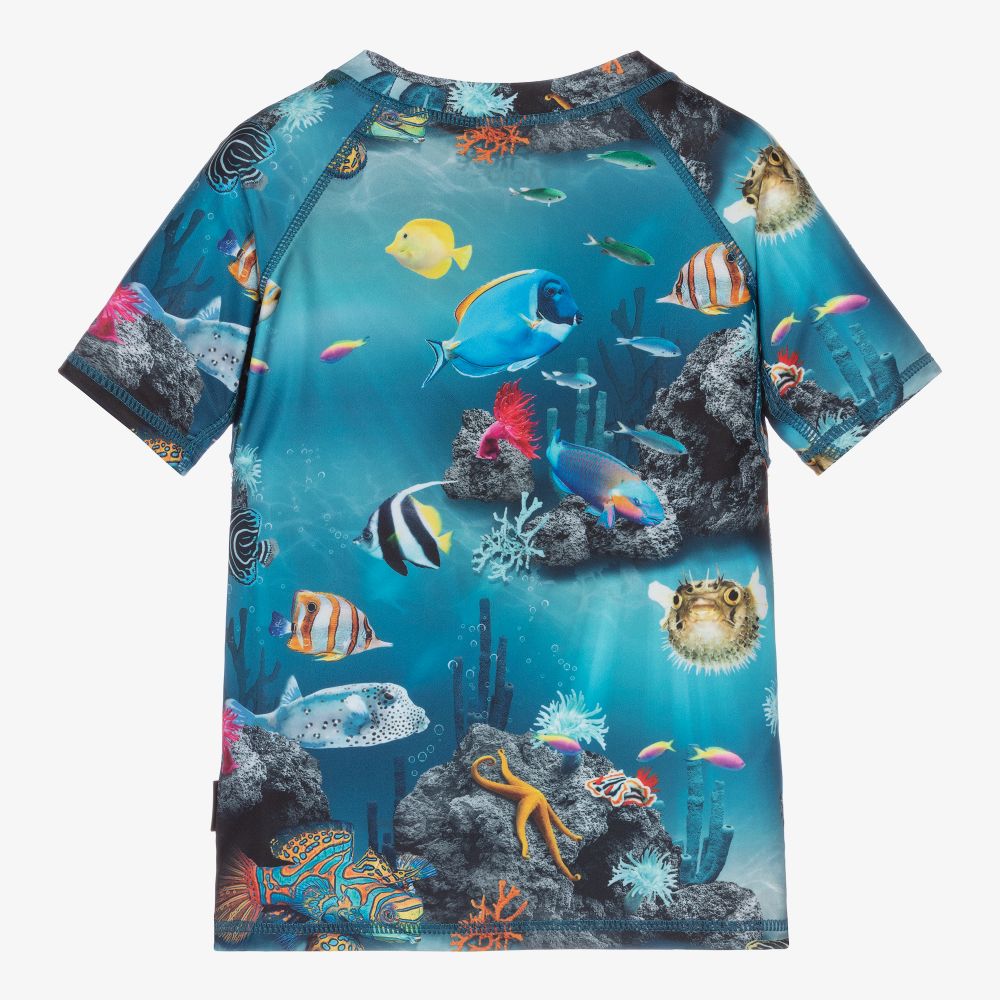 Molo-توب بولي واقي من الشمس لون أزرق (+UPF50) | Childrensalon Outlet