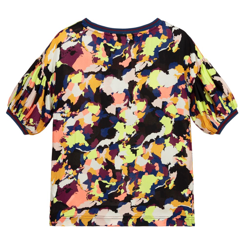 Molo-Teen Black Camo Blouse | Childrensalon Outlet