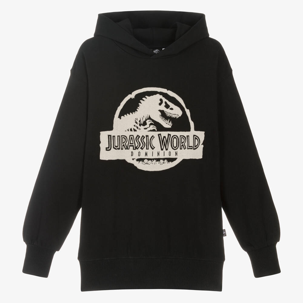 Molo - Teen Black Jurassic Hoodie | Childrensalon