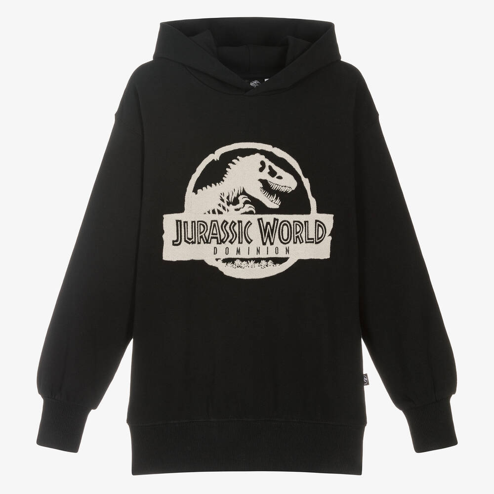 Molo - Schwarzer Teen Jurassic Kapuzenpulli | Childrensalon