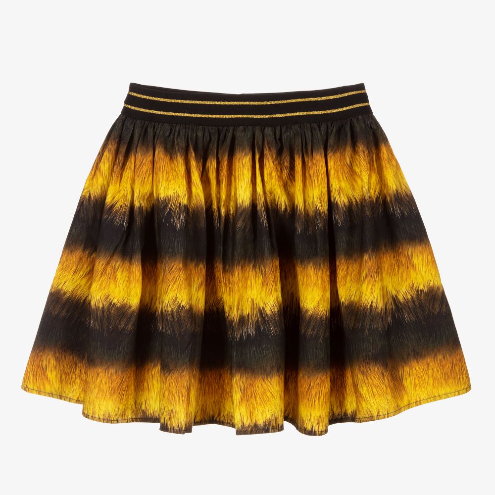Molo-Teen Black & Yellow Bee Skirt | Childrensalon Outlet