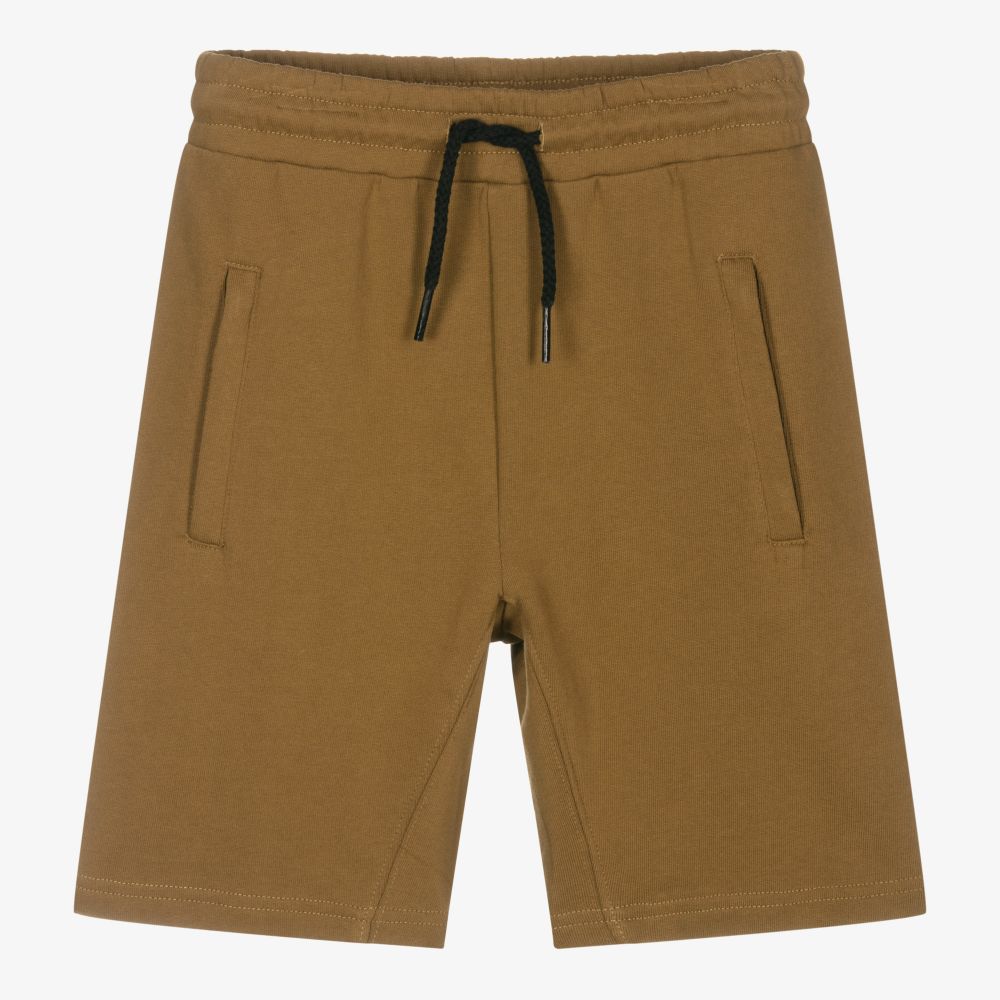 Molo - Teen Boys Beige Cotton Shorts | Childrensalon