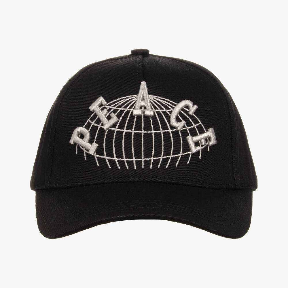 Molo-كاب بيسبول تينز ولادي قطن لون أسود | Childrensalon Outlet