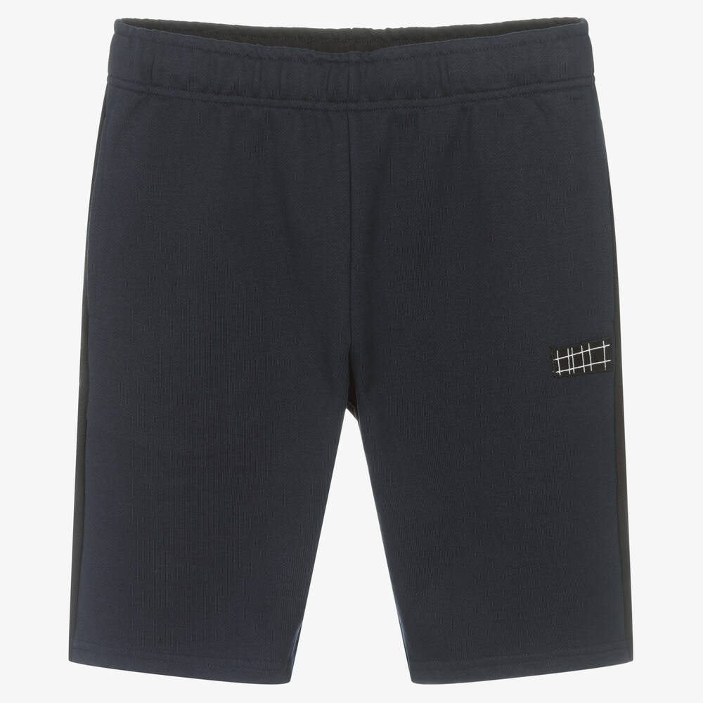 Molo-Teen Boys Blue Cotton Shorts | Childrensalon Outlet