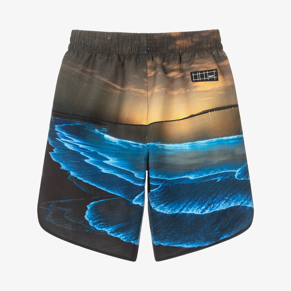 Molo-شورت سباحة تينز ولادي لون أزرق (UPF 50+) | Childrensalon Outlet