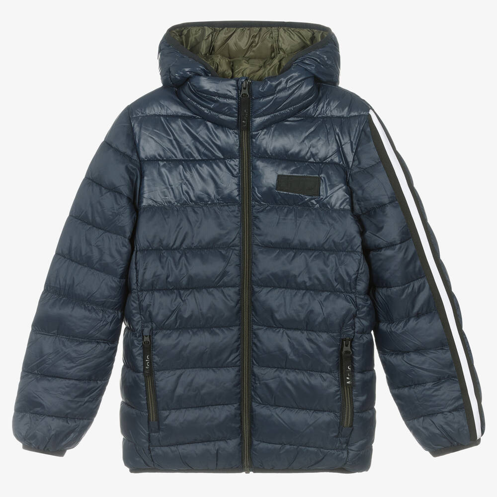 Molo - Blaue Teen Steppjacke (J) | Childrensalon