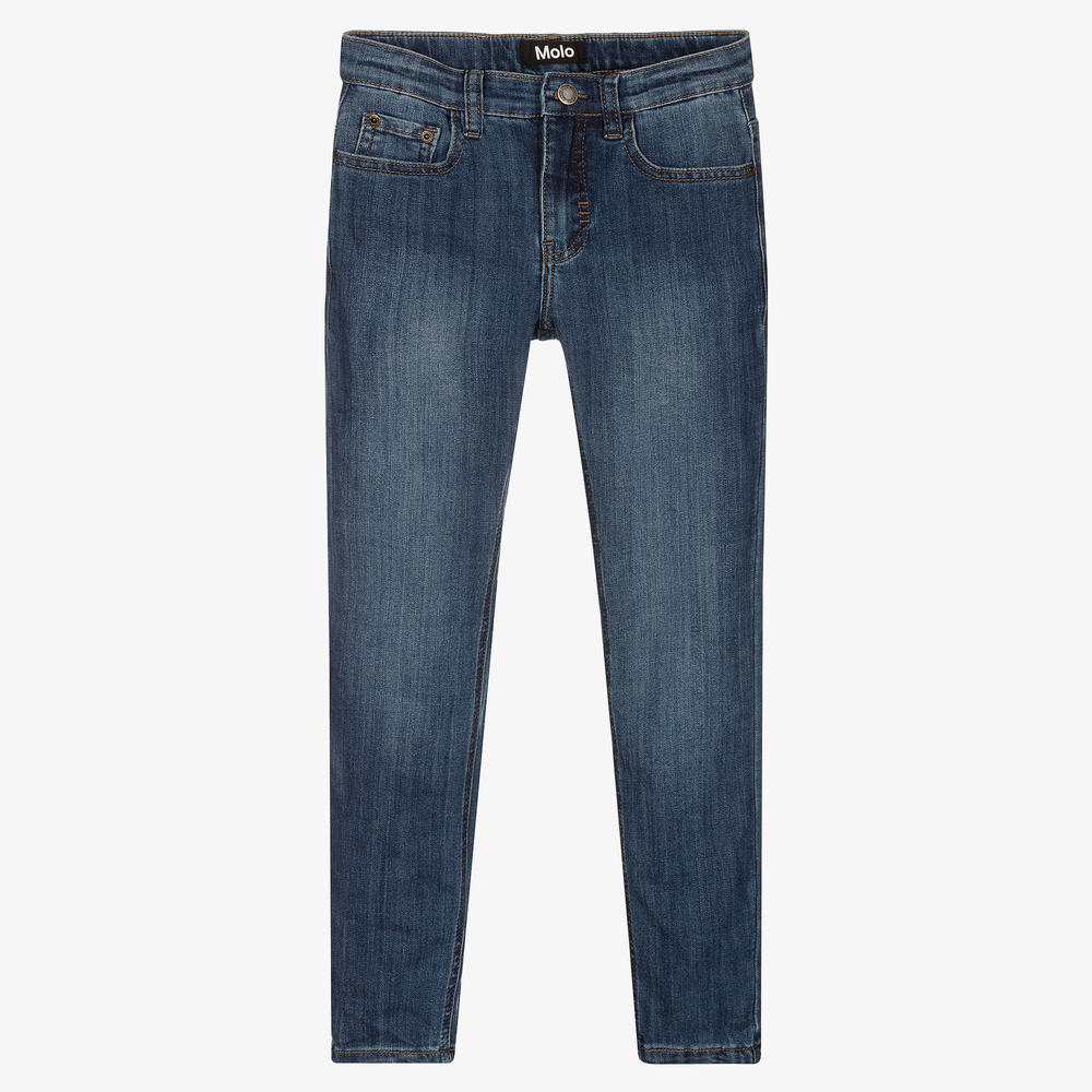 Molo - Синие зауженные джинсы для подростков | Childrensalon