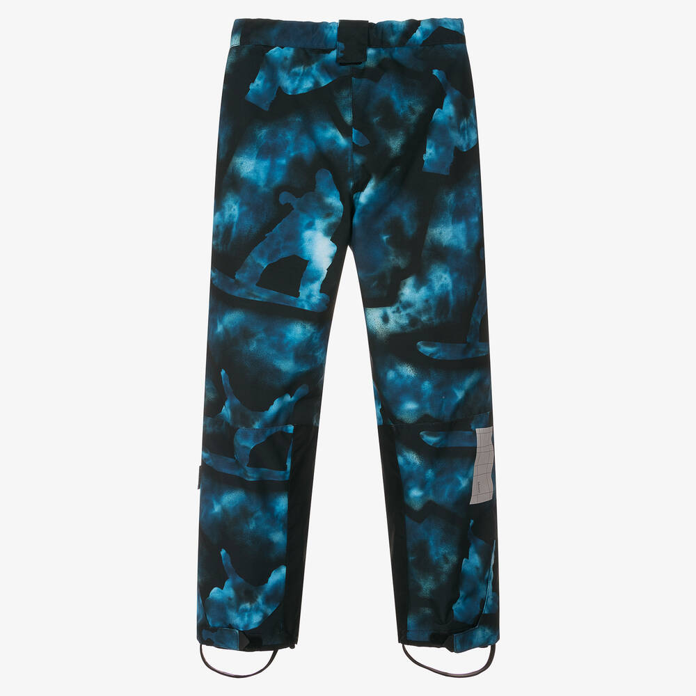 Molo-Teen Boys Blue Tie Dye Ski Trousers | Childrensalon Outlet