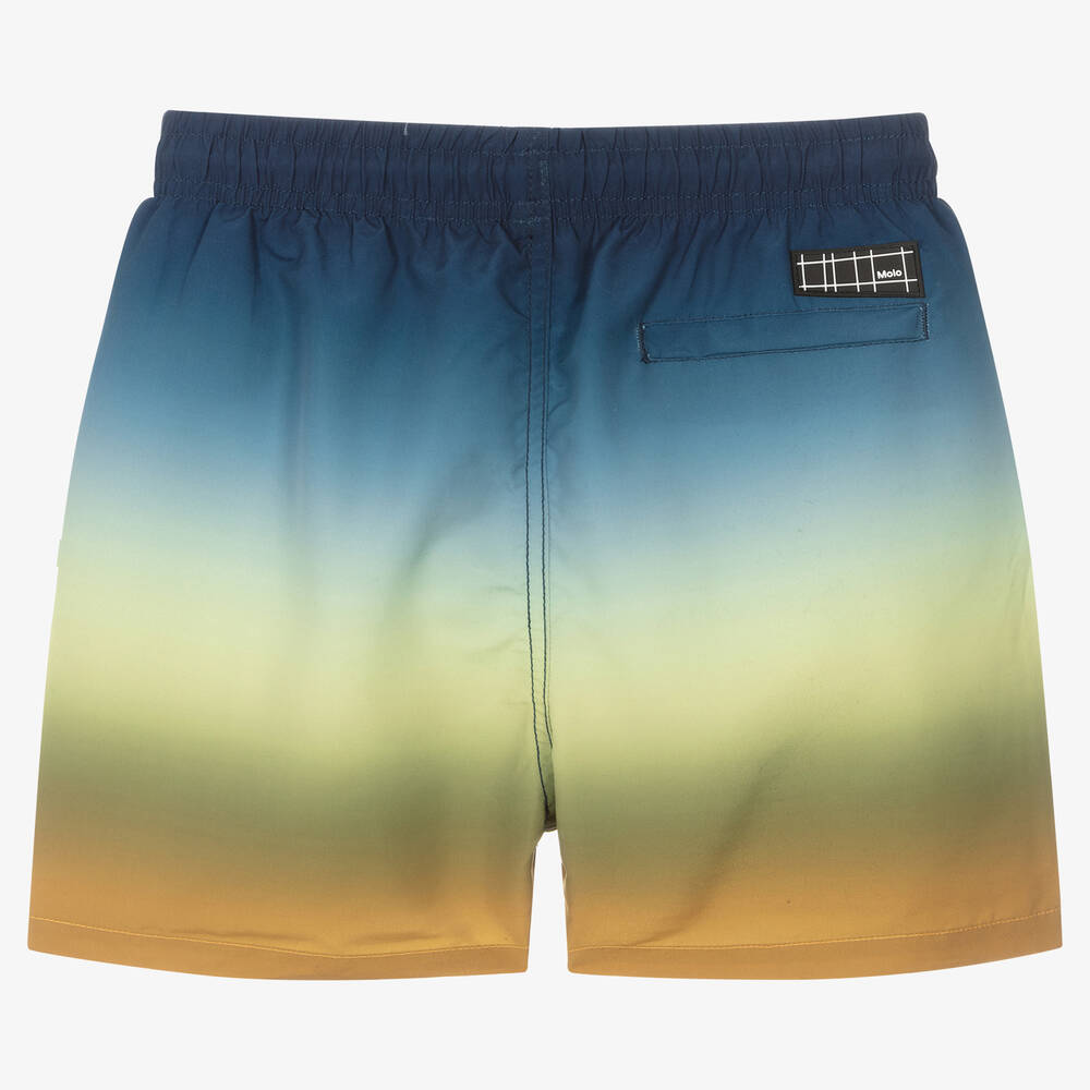 Molo-Teen Boys Gradient Swim Shorts (UPF50+) | Childrensalon Outlet