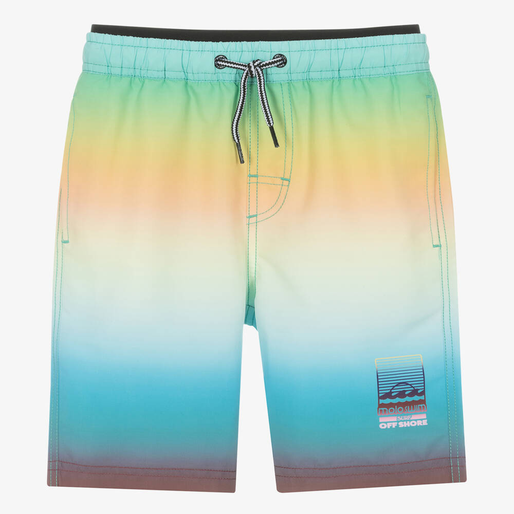 Molo-Teen Boys Gradient Swim Trunks | Childrensalon Outlet