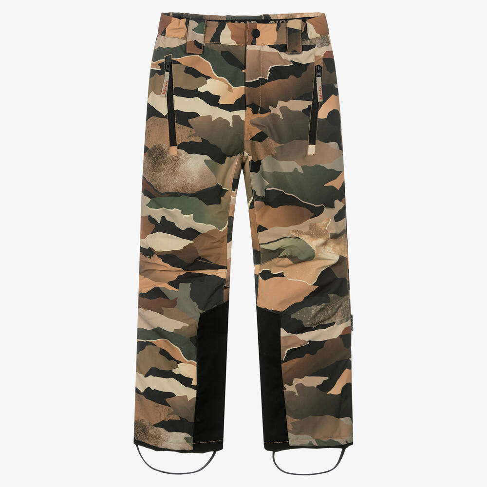 Molo - Teen Boys Green Ski Trousers | Childrensalon