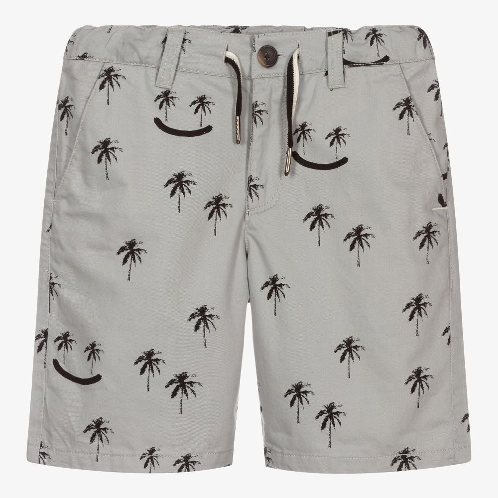 Molo - Teen Boys Grey Bermuda Shorts | Childrensalon