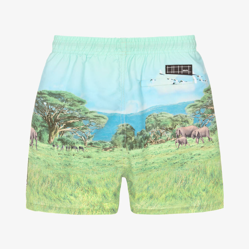 Molo-Teen Boys Lion Swim Shorts (UPF 50+) | Childrensalon Outlet