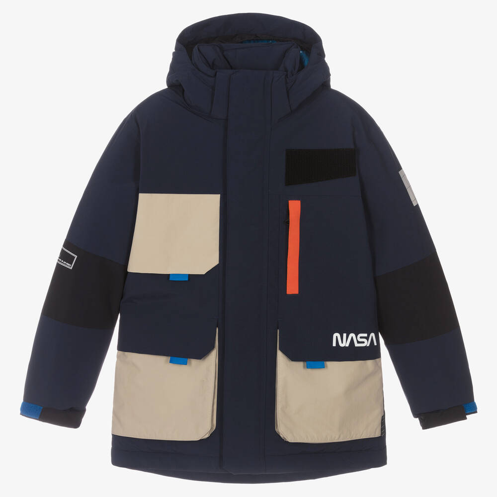 Molo - Manteau bleu marine ado garçon | Childrensalon