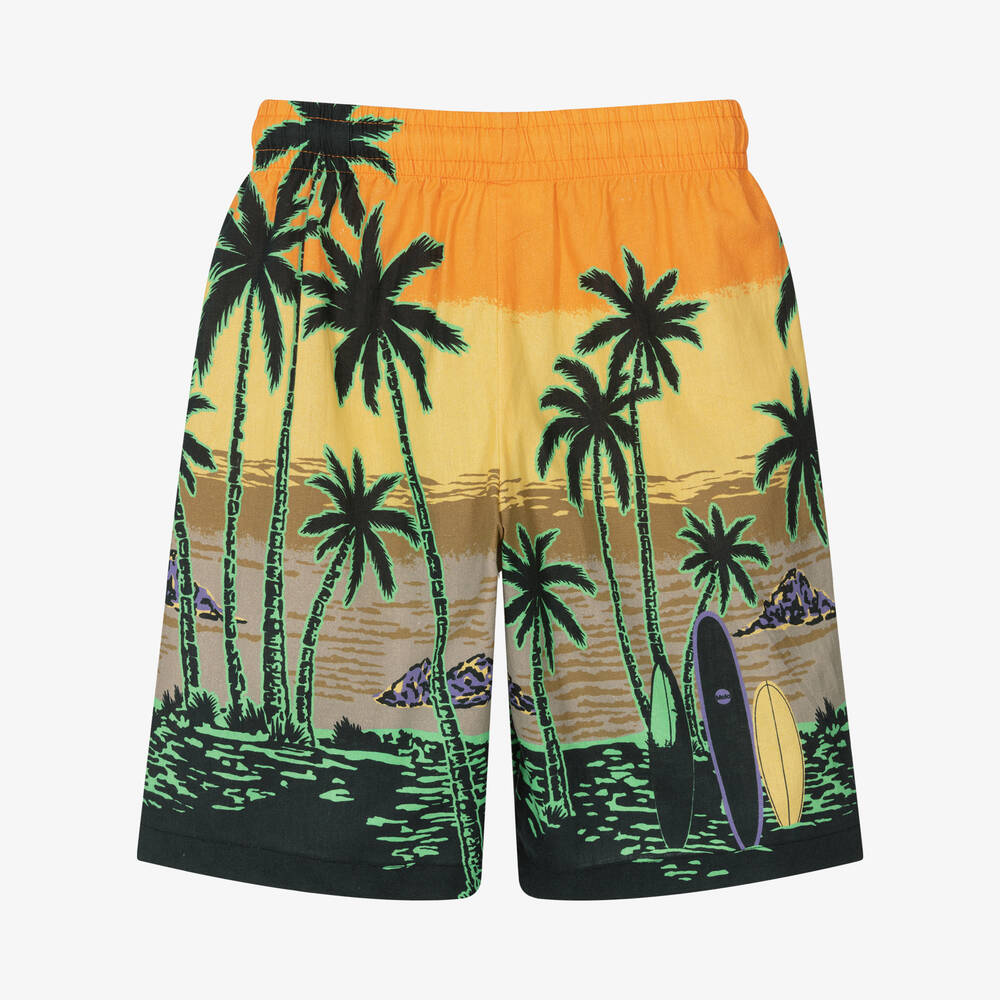 Molo-Шорты из органического хлопка с пальмами | Childrensalon Outlet