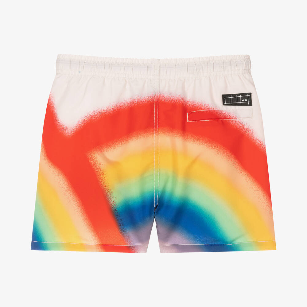 Molo-Teen Boys Rainbow Swim Shorts (UPF50+) | Childrensalon Outlet