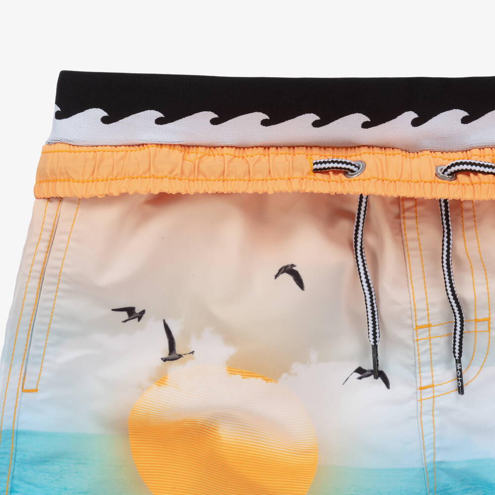 Molo-Teen Boys Sunset Beach Swim Shorts (UPF50+) | Childrensalon Outlet