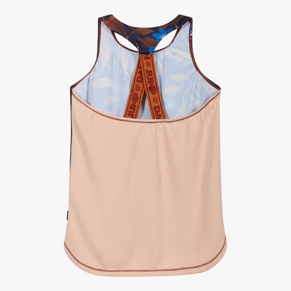 Molo-Teen Brown Floral Sports Top | Childrensalon Outlet