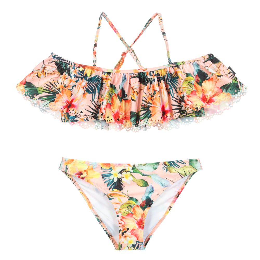 Molo - Teen Floral Bikini (UPF50+) | Childrensalon