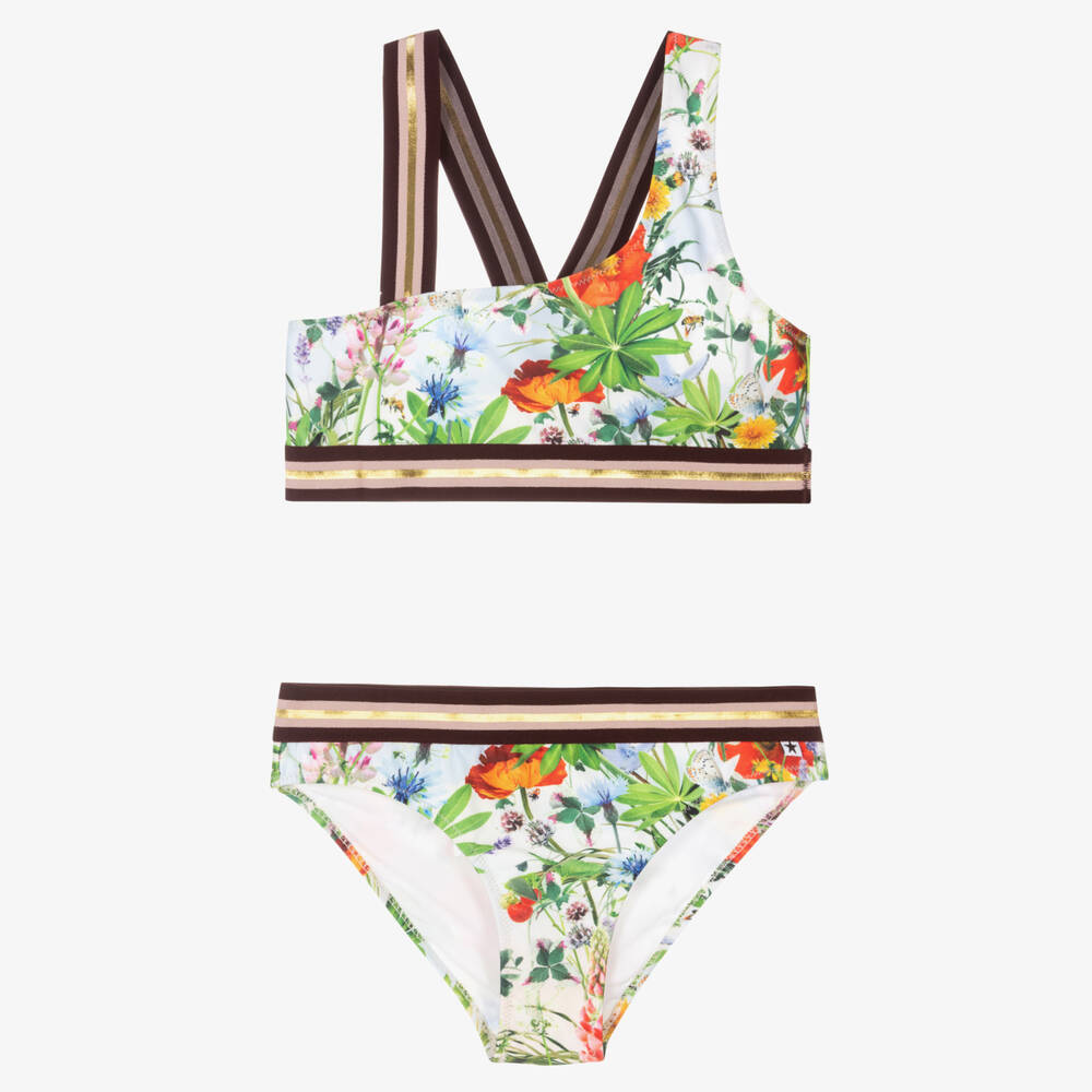 Molo - Teen Floral Bikini (UPF50+) | Childrensalon