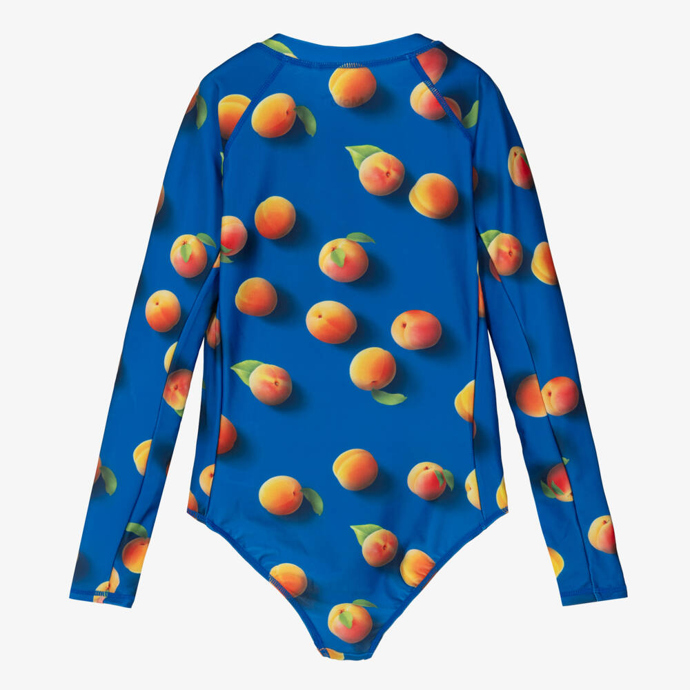 Molo-Teen Girls Apricot Print Swimsuit | Childrensalon Outlet