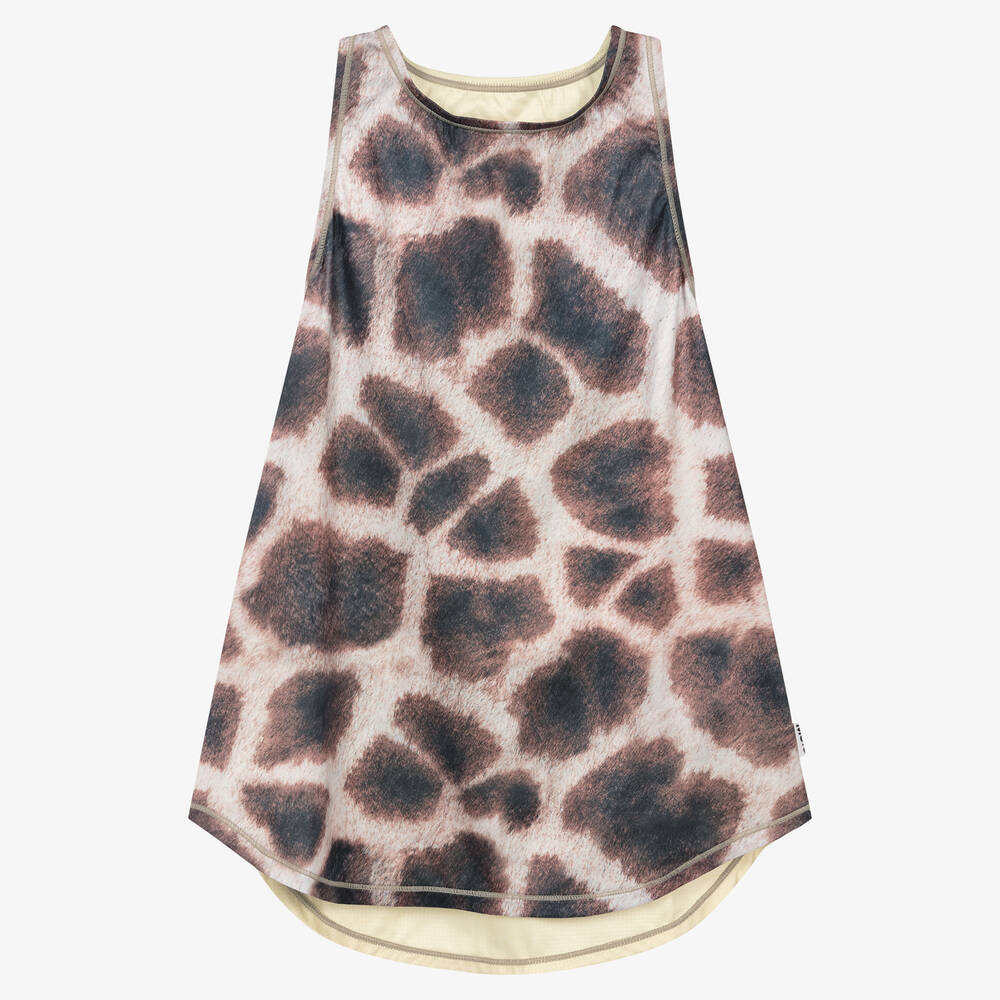 Molo - Haut de sport beige girafe ado | Childrensalon