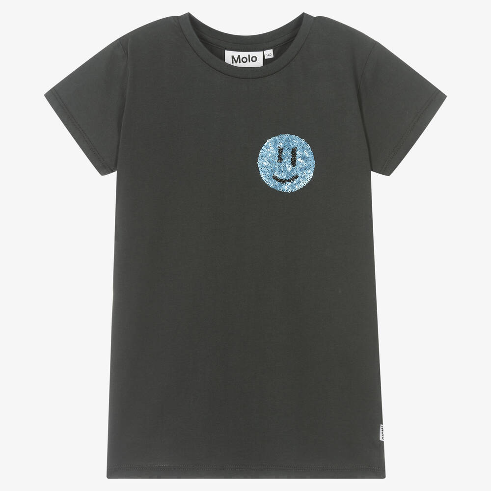 Molo - Schwarzes Teen T-Shirt (M) | Childrensalon
