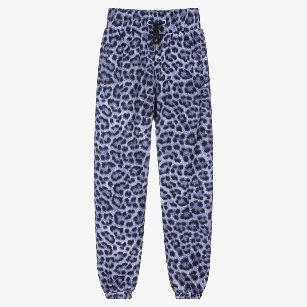 Molo - Teen Girls Blue Animal Joggers | Childrensalon