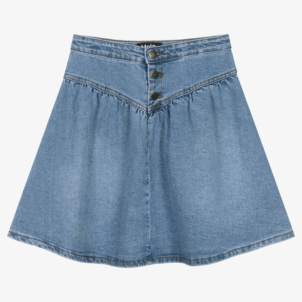 Skater skirt denim cheap